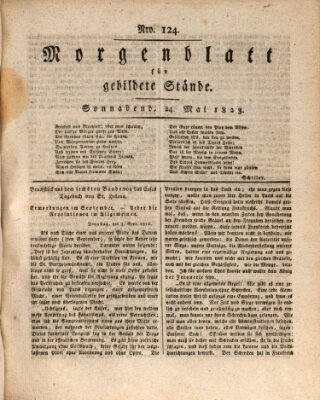 Morgenblatt für gebildete Stände Samstag 24. Mai 1823