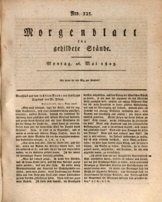 Morgenblatt für gebildete Stände Montag 26. Mai 1823