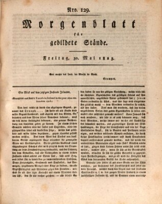 Morgenblatt für gebildete Stände Freitag 30. Mai 1823