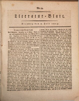 Morgenblatt für gebildete Stände Dienstag 8. Juli 1823