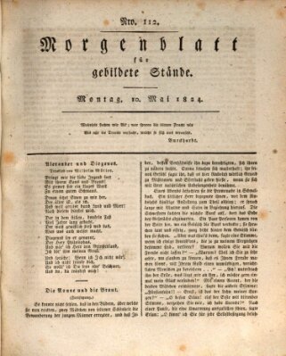 Morgenblatt für gebildete Stände Montag 10. Mai 1824