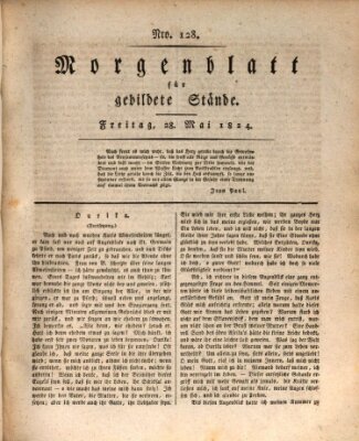 Morgenblatt für gebildete Stände Freitag 28. Mai 1824