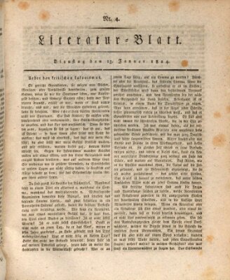 Morgenblatt für gebildete Stände Dienstag 13. Januar 1824