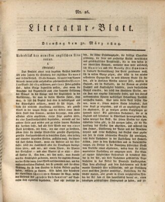 Morgenblatt für gebildete Stände Dienstag 30. März 1824