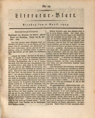 Morgenblatt für gebildete Stände Dienstag 6. April 1824