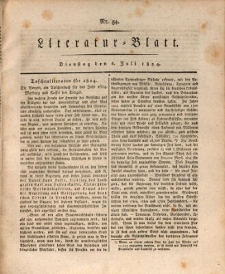 Morgenblatt für gebildete Stände Dienstag 6. Juli 1824