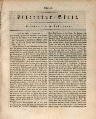 Morgenblatt für gebildete Stände Dienstag 13. Juli 1824