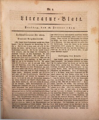 Morgenblatt für gebildete Stände Freitag 28. Januar 1825