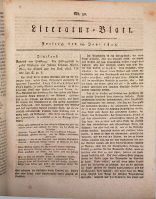 Morgenblatt für gebildete Stände Freitag 24. Juni 1825