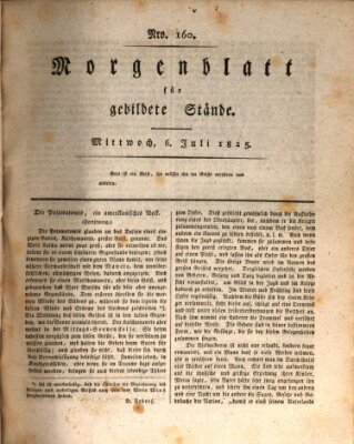 Morgenblatt für gebildete Stände Mittwoch 6. Juli 1825