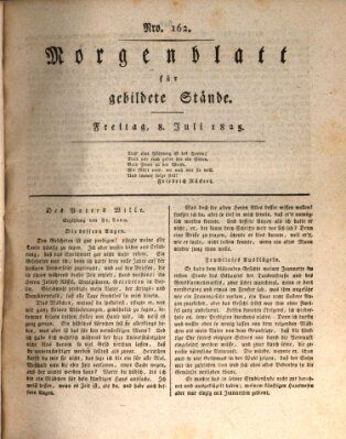 Morgenblatt für gebildete Stände Freitag 8. Juli 1825