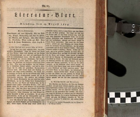 Morgenblatt für gebildete Stände Dienstag 23. August 1825