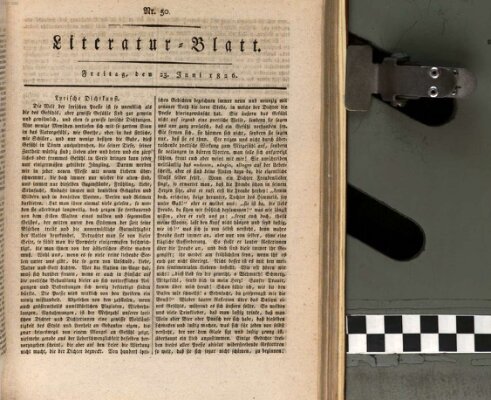 Morgenblatt für gebildete Stände Freitag 23. Juni 1826