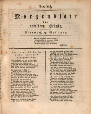 Morgenblatt für gebildete Stände Mittwoch 23. Mai 1827