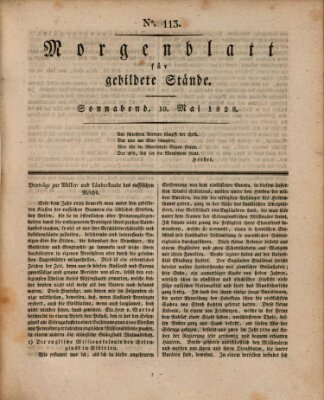 Morgenblatt für gebildete Stände Samstag 10. Mai 1828