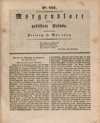 Morgenblatt für gebildete Stände Freitag 21. Mai 1830