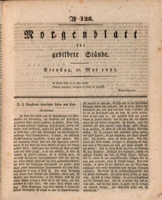 Morgenblatt für gebildete Stände Dienstag 29. Mai 1832