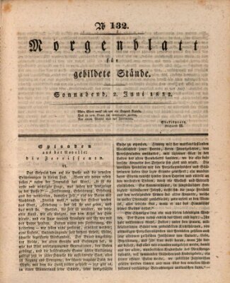 Morgenblatt für gebildete Stände Samstag 2. Juni 1832