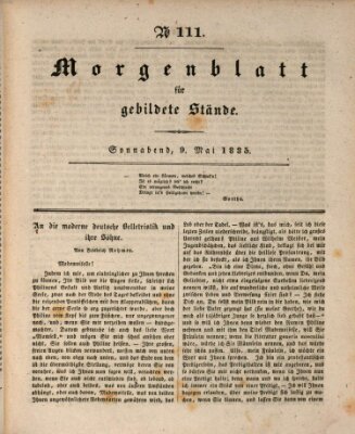 Morgenblatt für gebildete Stände Samstag 9. Mai 1835