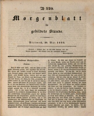 Morgenblatt für gebildete Stände Mittwoch 20. Mai 1835