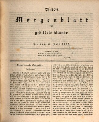 Morgenblatt für gebildete Stände Freitag 24. Juli 1835