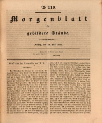 Morgenblatt für gebildete Stände Freitag 19. Mai 1837