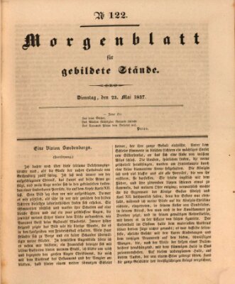 Morgenblatt für gebildete Stände Dienstag 23. Mai 1837