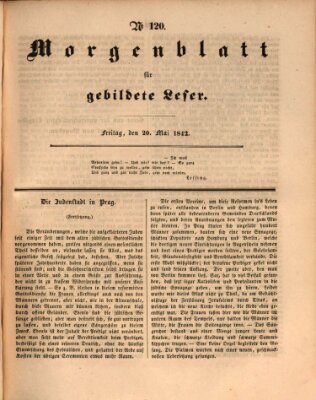 Morgenblatt für gebildete Leser (Morgenblatt für gebildete Stände) Freitag 20. Mai 1842