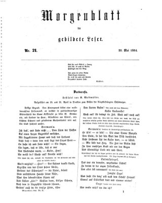 Morgenblatt für gebildete Leser (Morgenblatt für gebildete Stände) Freitag 20. Mai 1864