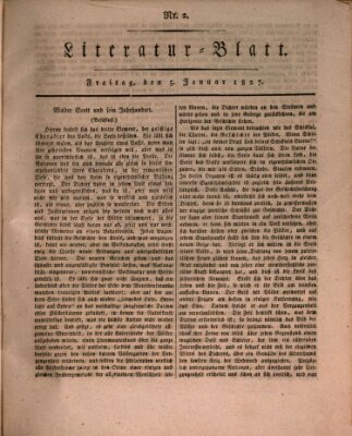 Morgenblatt für gebildete Stände. Literatur-Blatt (Morgenblatt für gebildete Stände) Freitag 5. Januar 1827