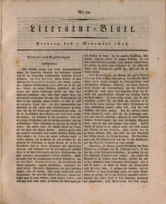 Morgenblatt für gebildete Stände. Literatur-Blatt (Morgenblatt für gebildete Stände) Freitag 7. November 1828