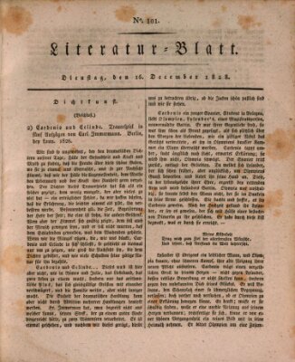 Morgenblatt für gebildete Stände. Literatur-Blatt (Morgenblatt für gebildete Stände) Dienstag 16. Dezember 1828