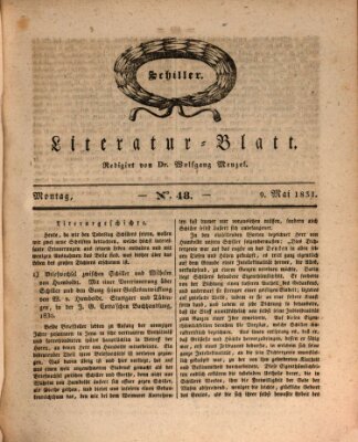 Morgenblatt für gebildete Stände. Literatur-Blatt (Morgenblatt für gebildete Stände) Montag 9. Mai 1831