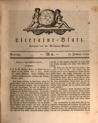 Morgenblatt für gebildete Stände. Literatur-Blatt (Morgenblatt für gebildete Stände) Freitag 13. Januar 1832