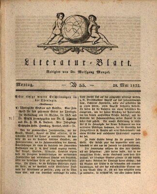 Morgenblatt für gebildete Stände. Literatur-Blatt (Morgenblatt für gebildete Stände) Montag 28. Mai 1832