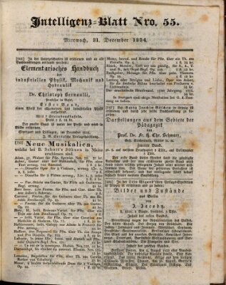 Morgenblatt für gebildete Stände. Literatur-Blatt (Morgenblatt für gebildete Stände) Mittwoch 31. Dezember 1834