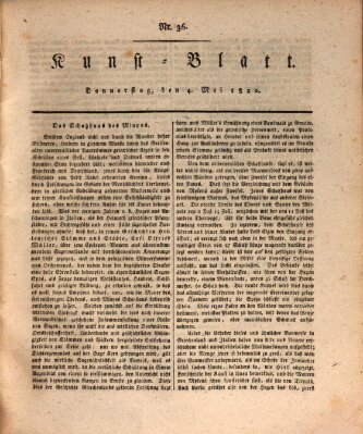 Morgenblatt für gebildete Stände. Kunst-Blatt (Morgenblatt für gebildete Stände) Donnerstag 4. Mai 1820