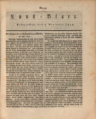 Morgenblatt für gebildete Stände. Kunst-Blatt (Morgenblatt für gebildete Stände) Donnerstag 9. November 1820