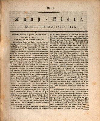 Morgenblatt für gebildete Stände. Kunst-Blatt (Morgenblatt für gebildete Stände) Montag 26. Februar 1821