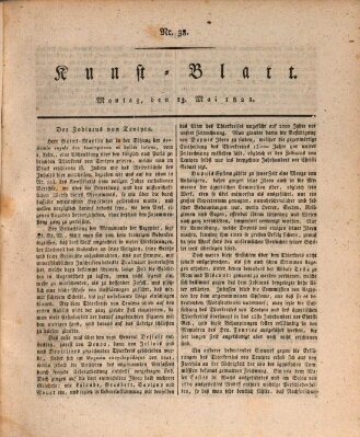 Morgenblatt für gebildete Stände. Kunst-Blatt (Morgenblatt für gebildete Stände) Montag 13. Mai 1822