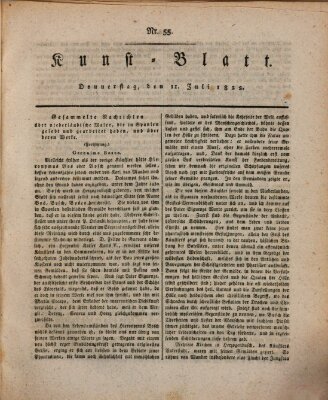 Morgenblatt für gebildete Stände. Kunst-Blatt (Morgenblatt für gebildete Stände) Donnerstag 11. Juli 1822