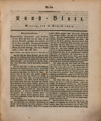 Morgenblatt für gebildete Stände. Kunst-Blatt (Morgenblatt für gebildete Stände) Montag 26. August 1822