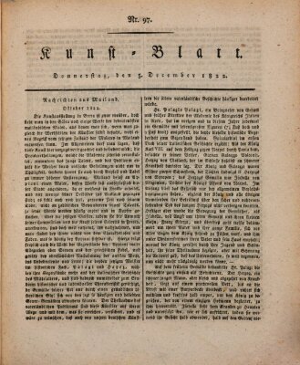 Morgenblatt für gebildete Stände. Kunst-Blatt (Morgenblatt für gebildete Stände) Donnerstag 5. Dezember 1822