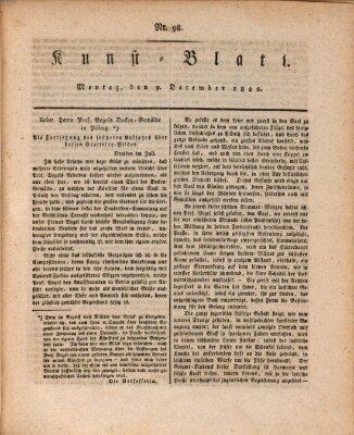 Morgenblatt für gebildete Stände. Kunst-Blatt (Morgenblatt für gebildete Stände) Montag 9. Dezember 1822