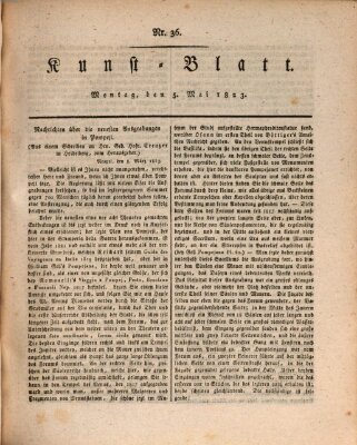 Morgenblatt für gebildete Stände. Kunst-Blatt (Morgenblatt für gebildete Stände) Montag 5. Mai 1823