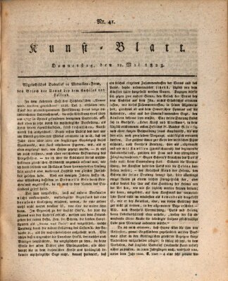 Morgenblatt für gebildete Stände. Kunst-Blatt (Morgenblatt für gebildete Stände) Donnerstag 22. Mai 1823