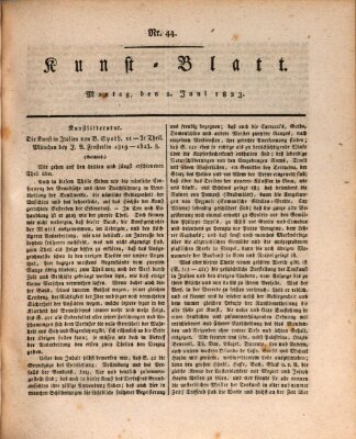 Morgenblatt für gebildete Stände. Kunst-Blatt (Morgenblatt für gebildete Stände) Montag 2. Juni 1823