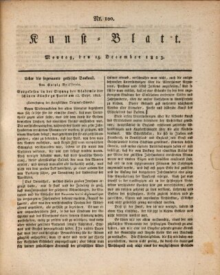 Morgenblatt für gebildete Stände. Kunst-Blatt (Morgenblatt für gebildete Stände) Montag 15. Dezember 1823