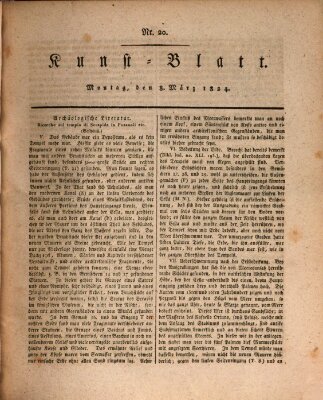 Morgenblatt für gebildete Stände. Kunst-Blatt (Morgenblatt für gebildete Stände) Montag 8. März 1824