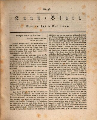 Morgenblatt für gebildete Stände. Kunst-Blatt (Morgenblatt für gebildete Stände) Samstag 1. Mai 1824